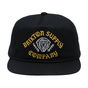 Brixton Morado Mp Snapback Hat - Black