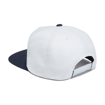 Brixton Morado Mp Snapback Hat - Midnight Blue/White