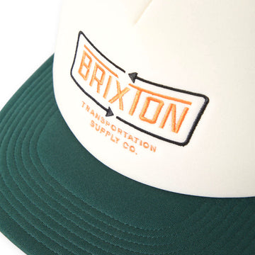 Brixton Caldwell Np Hp Trucker Hat - Primal Green/Whitecap/Primal Green
