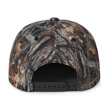 Brixton Division Np Mp Snapback Hat - Tree Camo