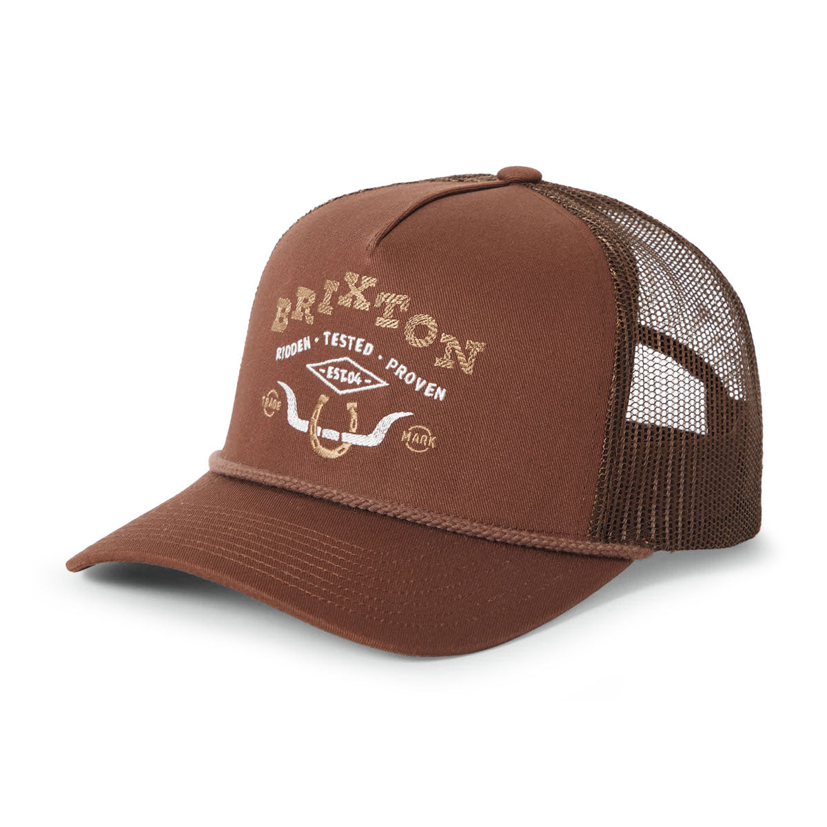 Brixton Beekman C Np Mp Trucker Hat - Brown/Brown – CCS