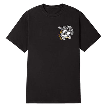 Brixton Wolcott T-Shirt - Black Worn Wash