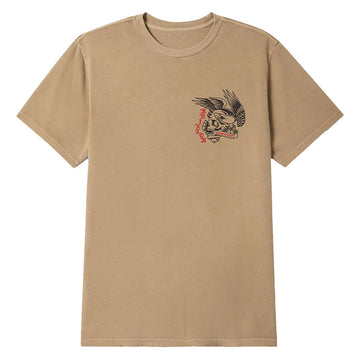 Brixton Wolcott T-Shirt - Timeless Taupe Worn Wash