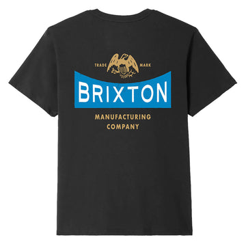 Brixton Pinnacle T-Shirt - Vintage Black