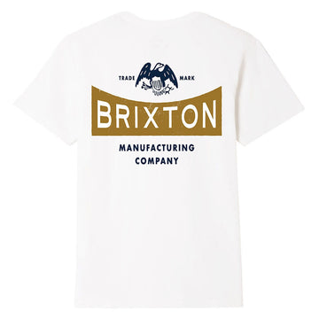 Brixton Pinnacle T-Shirt - White II