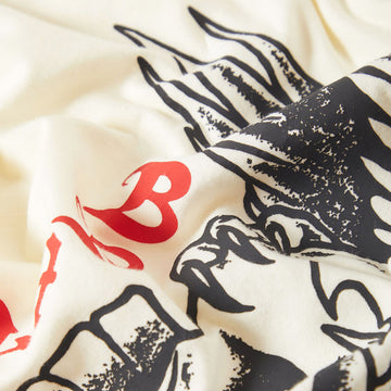 Brixton Wolcott Worn In Boxy Muscle Tank Top - Off White