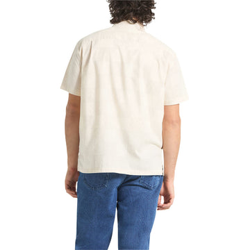 Brixton Cru Print Shirt - Whitecap/Geo Checker