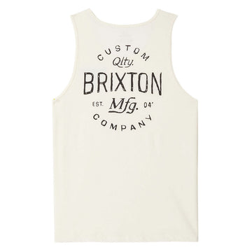 Brixton Fremont Tank Top - Off White