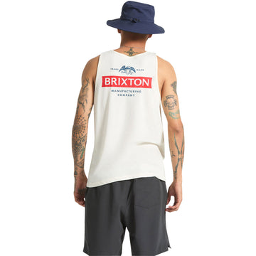 Brixton Pinnacle Tank Top - Off White