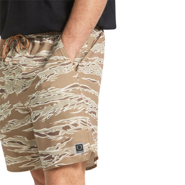 Brixton Journey Active Shorts - Desert Tiger Camo