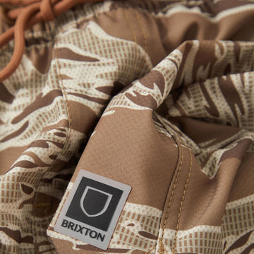Brixton Journey Active Shorts - Desert Tiger Camo