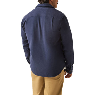 Brixton Bowery Heavyweight Flannel Shirt - Washed Navy