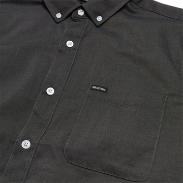 Brixton Sanford Oxford Shirt - Charcoal