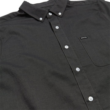 Brixton Sanford Oxford Shirt - Charcoal