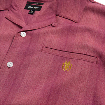 Brixton Century Woven Shirt - Pink Shadow Plaid
