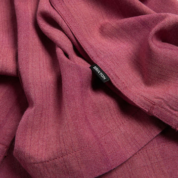 Brixton Century Woven Shirt - Pink Shadow Plaid