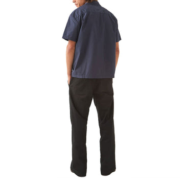 Brixton Trademark Woven Shirt - Washed Navy