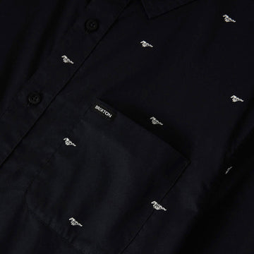 Brixton x Ford Mustang Shirt - Mustang/Burnt Rubber