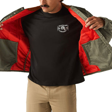 Brixton Cass II Jacket - Olive Surplus