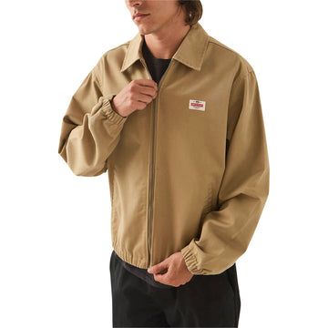 Brixton Trademark Lightweight Garage Jacket - British Khaki