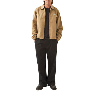 Brixton Trademark Lightweight Garage Jacket - British Khaki