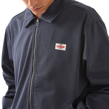 Brixton Trademark Lightweight Garage Jacket - Washed Navy