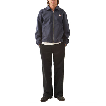Brixton Trademark Lightweight Garage Jacket - Washed Navy