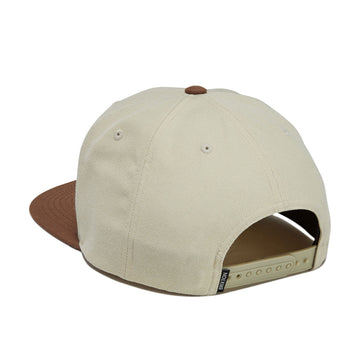 Brixton Oath III Snapback Hat - Khaki/Caramel