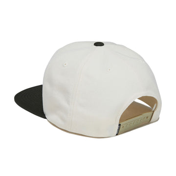 Brixton Oath III Snapback Hat - Wax Paper/Dark Olive