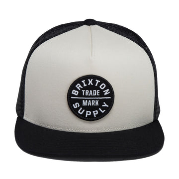 Brixton Oath Mp Trucker Hat - Whitecap/Black