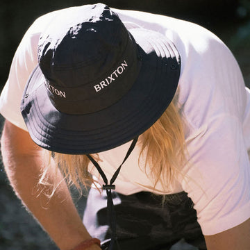 Brixton Journey Safari Hat - Black