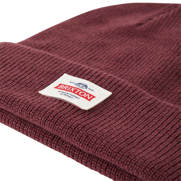 Brixton Trademark Beanie - Dark Brick