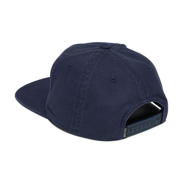 Brixton Trademark Snapback Hat - Washed Navy