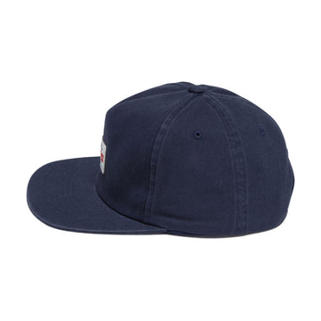Brixton Trademark Snapback Hat - Washed Navy
