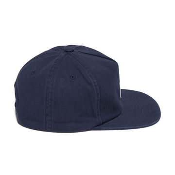 Brixton Trademark Snapback Hat - Washed Navy