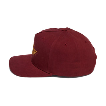 Brixton Ewing Snapback Hat - Brick