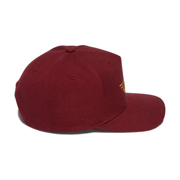 Brixton Ewing Snapback Hat - Brick