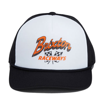 Brixton Clemont Trucker Hat - Black/White