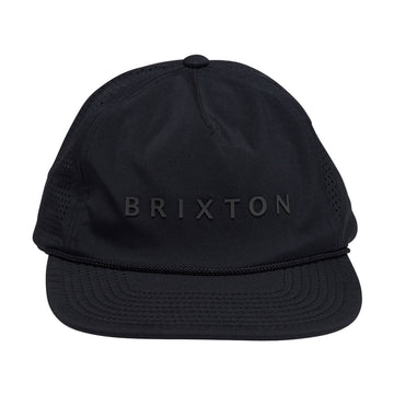 Brixton Alpha Journey Adj Hat - Black