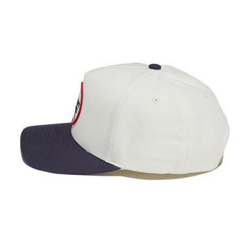 Brixton First Rodeo Snapback Hat - Whitecap/Navy