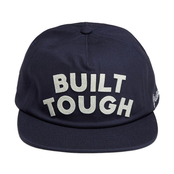 Brixton x Ford Built Tough Snapback Hat - American Navy/Wimbledon White
