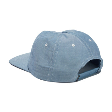 Brixton x Ford Service Dept Snapback Hat - Blue Chambray