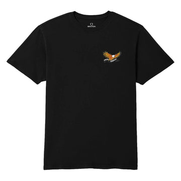 Brixton Blazing T-Shirt - Black Worn Wash