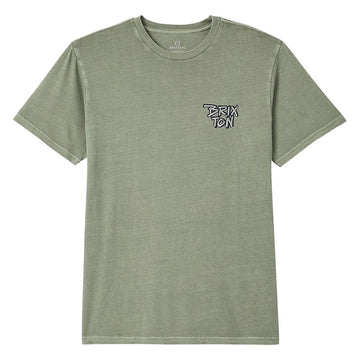 Brixton Rockton T-Shirt - Olive Surplus Worn Wash