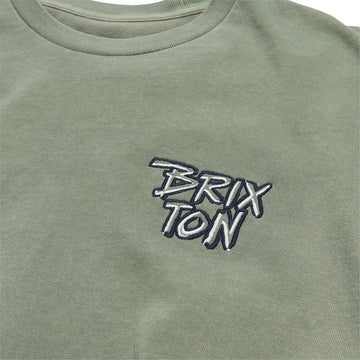 Brixton Rockton T-Shirt - Olive Surplus Worn Wash