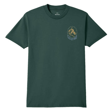 Brixton Marley T-Shirt - Forest Green