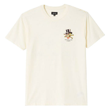 Brixton Burger She Wrote T-Shirt - Natural