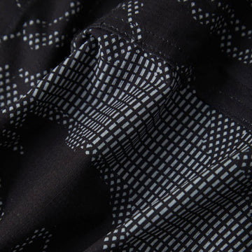 Brixton Journey Lightweight Long Sleeve Woven Shirt - Black Camo