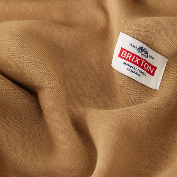 Brixton Trademark Hoodie - British Khaki
