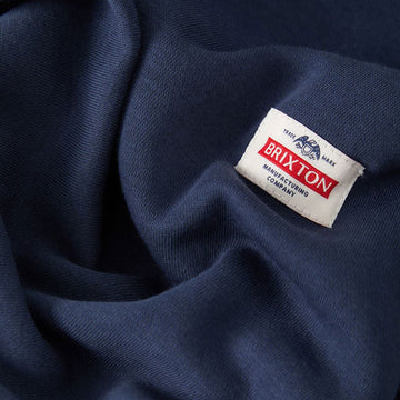 Brixton Trademark Hoodie - Washed Navy